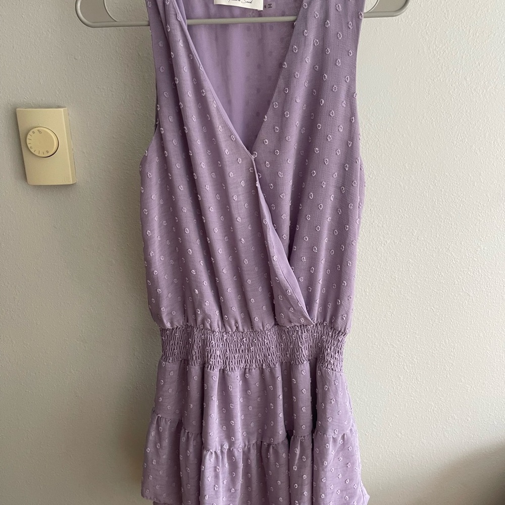 Mustard Seed Lilac Textured Dress